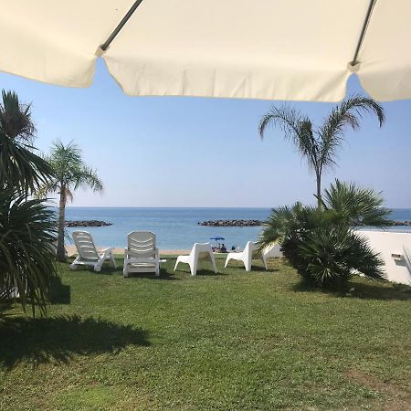Villa A Diamante Sulla Spiaggia Belvedere Marittimo Exterior foto