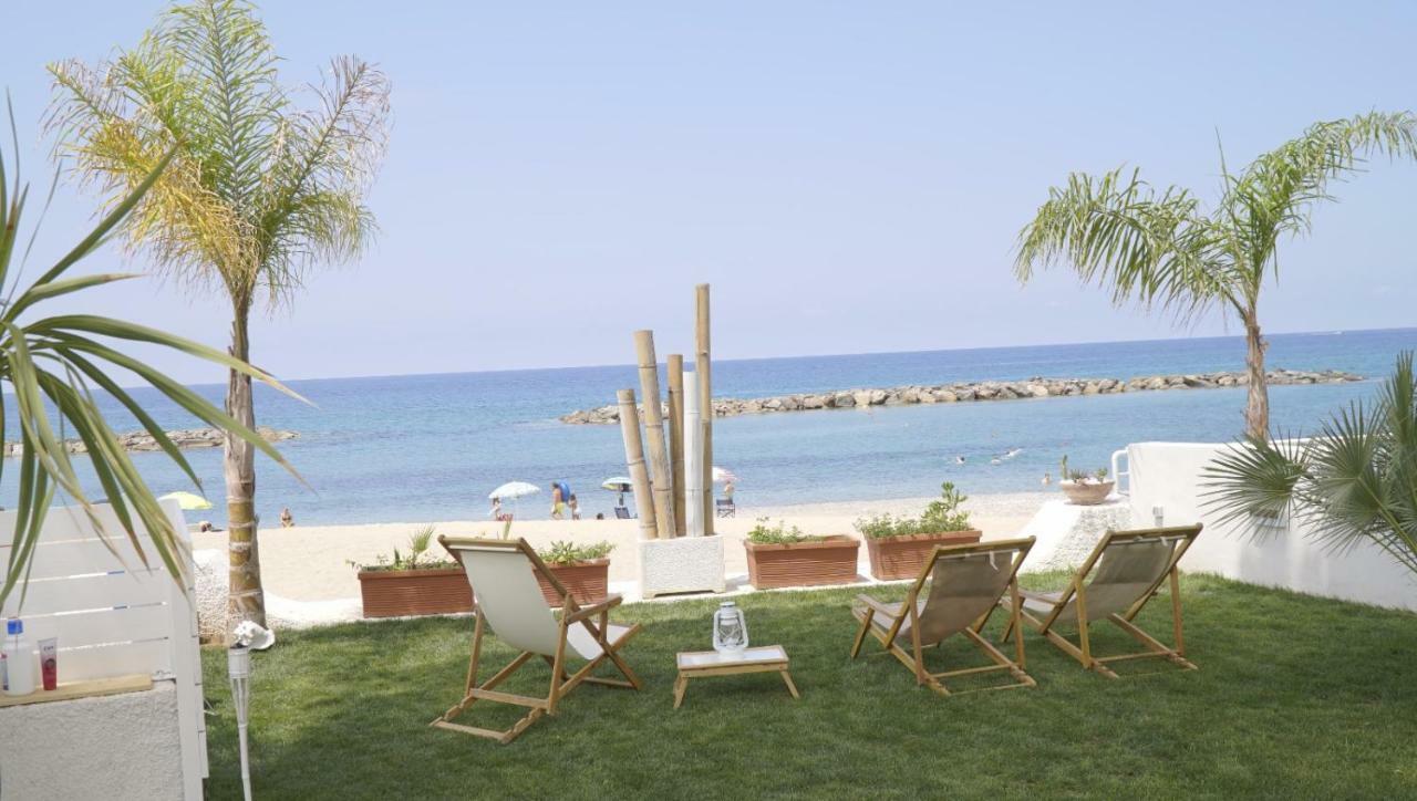 Villa A Diamante Sulla Spiaggia Belvedere Marittimo Exterior foto