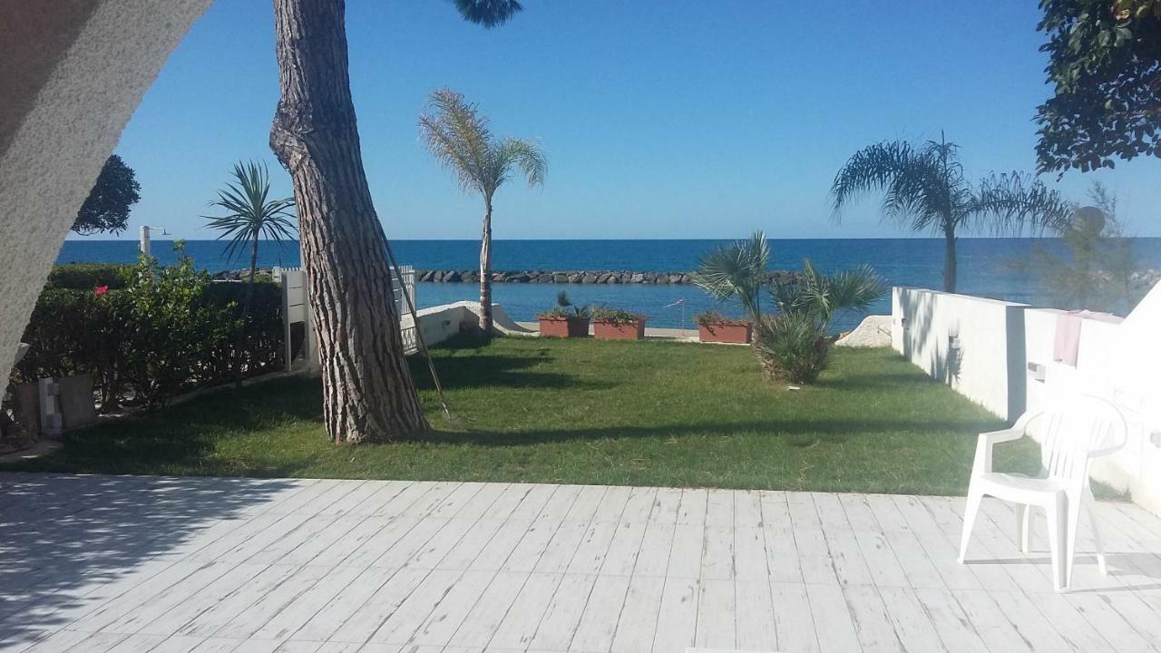 Villa A Diamante Sulla Spiaggia Belvedere Marittimo Exterior foto