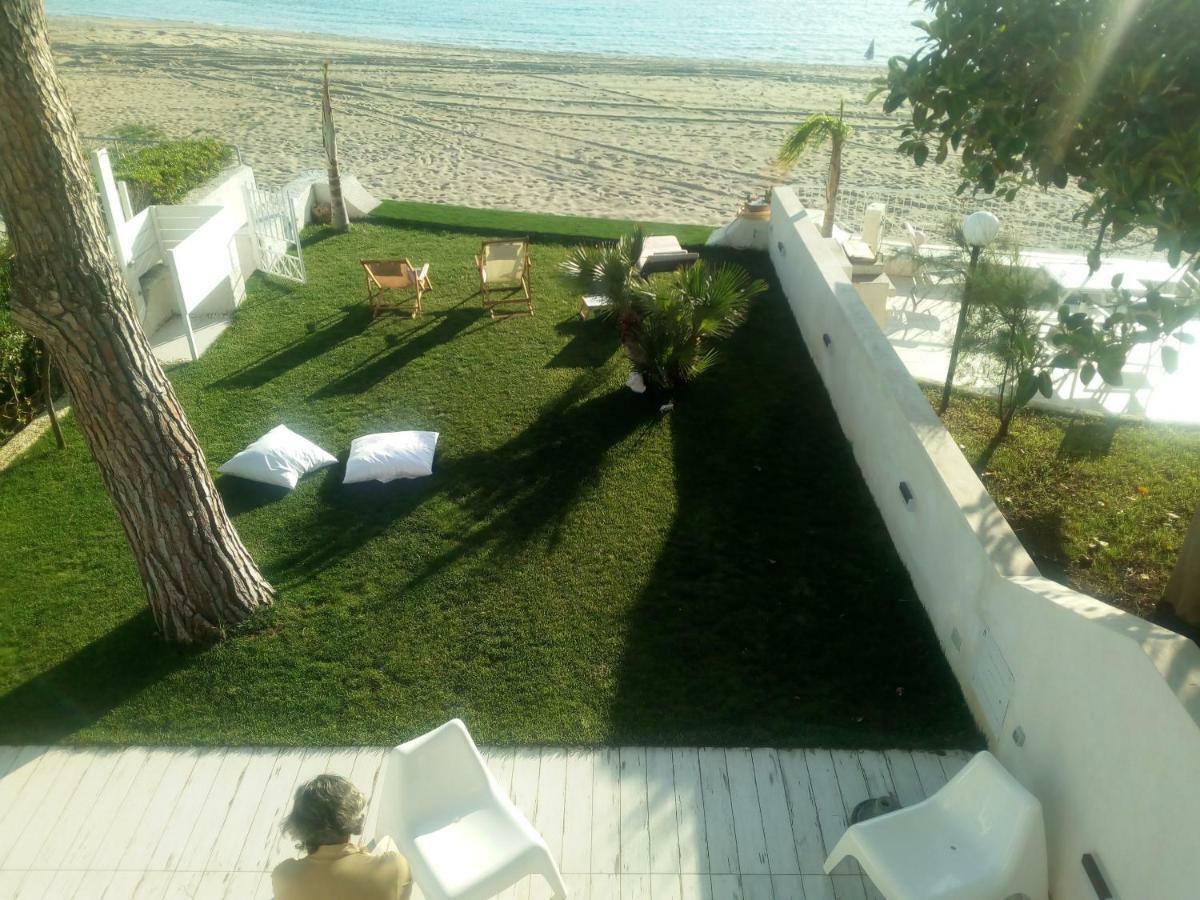 Villa A Diamante Sulla Spiaggia Belvedere Marittimo Exterior foto