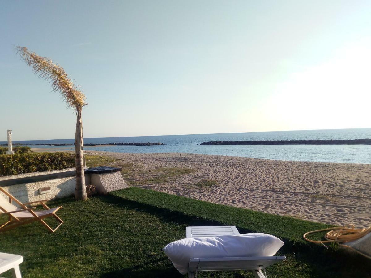 Villa A Diamante Sulla Spiaggia Belvedere Marittimo Exterior foto
