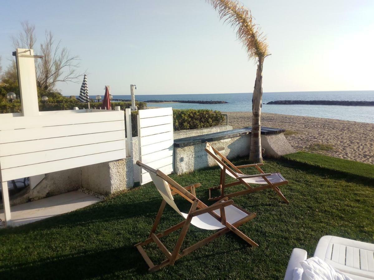 Villa A Diamante Sulla Spiaggia Belvedere Marittimo Exterior foto