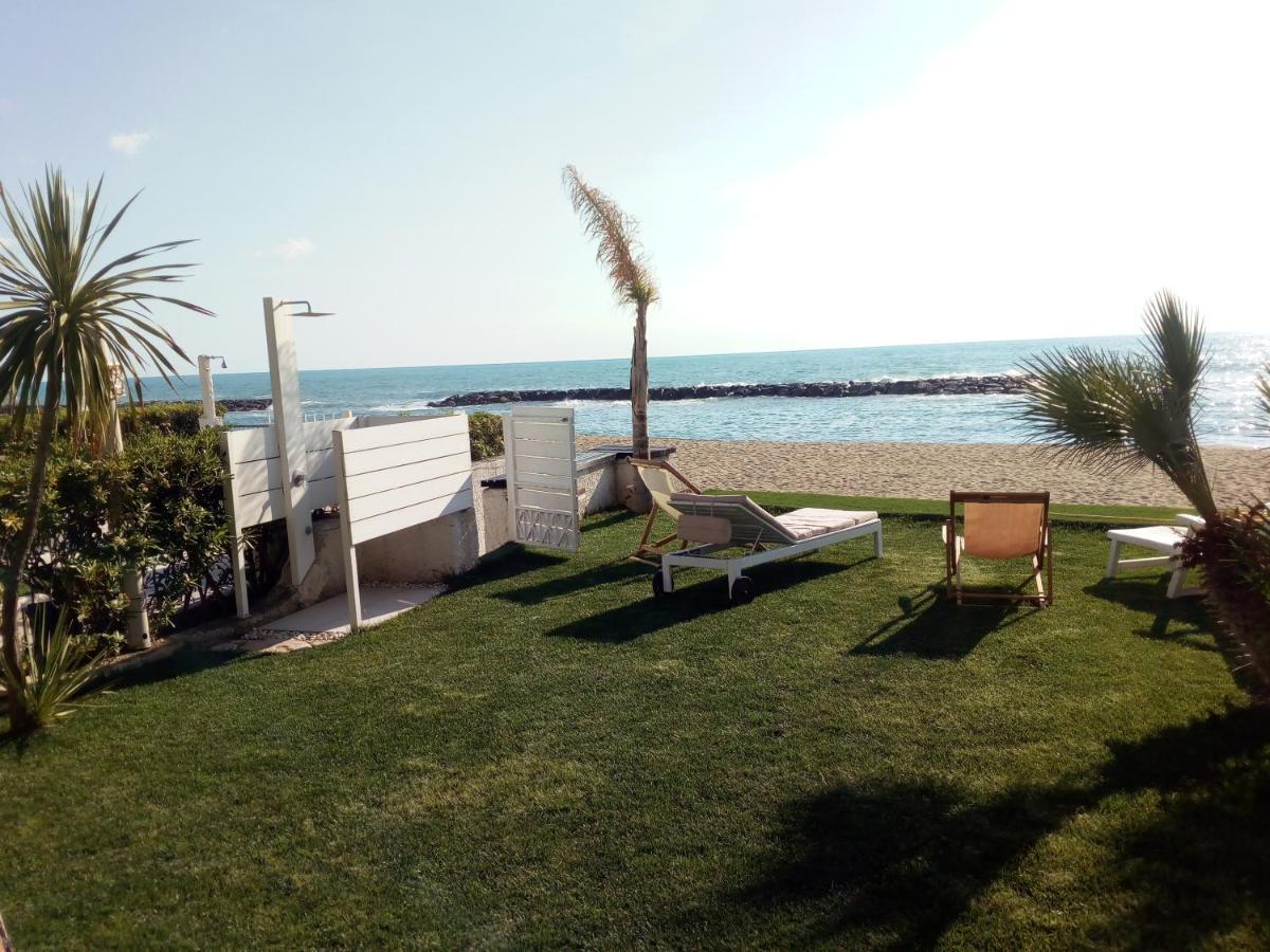 Villa A Diamante Sulla Spiaggia Belvedere Marittimo Exterior foto